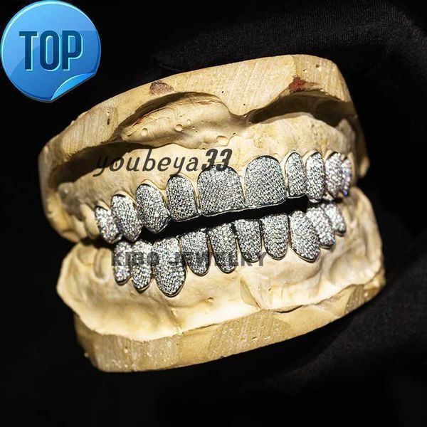 custom hip hop jewelry 925 sterling silver diamond grillz iced out vvs moissanite grillz
custom hip hop jewelry 925 sterling silver diamond grillz iced out vvs moissanite grillz