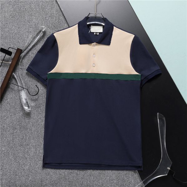 designer men's short sleeve fashion lapel polo shirt sports fashion short sleeve loose letter shopping clothes, White;black
designer men's short sleeve fashion lapel polo shirt sports fashion short sleeve loose letter shopping clothes, White;black