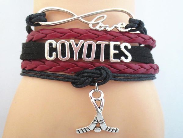 infinity love coyotes hockey sports team bracelet maroon black wristband customize friendship bracelets b094057942763, Golden;silver
infinity love coyotes hockey sports team bracelet maroon black wristband customize friendship bracelets b094057942763, Golden;silver