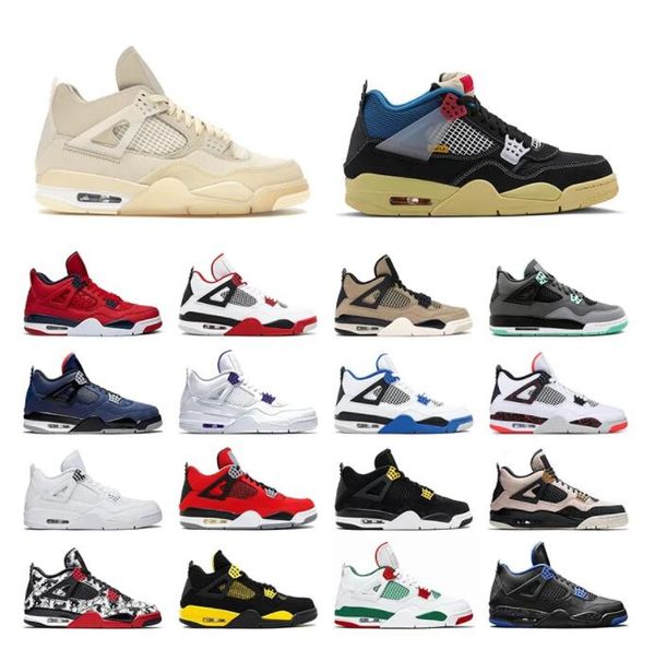 union 4 4s men women outdoor shoes sail noir guava ice black cat white cement cool grey mens trainer sneakers
union 4 4s men women outdoor shoes sail noir guava ice black cat white cement cool grey mens trainer sneakers