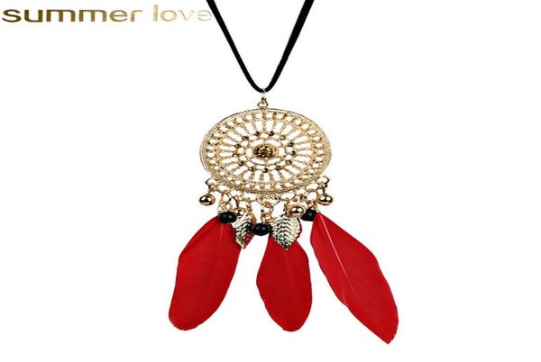 feather long beaded black chain tassel necklaces dream catcher red black color necklace for women office accessory bohemia costume5749771, Silver
feather long beaded black chain tassel necklaces dream catcher red black color necklace for women office accessory bohemia costume5749771, Silver