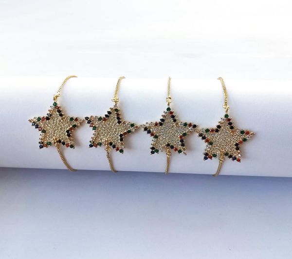 rainbow star cubic zircon connector braceletscolorful cz stone micro pave jewelry bracelet for women girl gift bg2956941509, Black
rainbow star cubic zircon connector braceletscolorful cz stone micro pave jewelry bracelet for women girl gift bg2956941509, Black