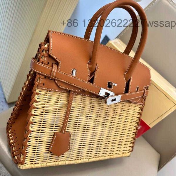 9a quality luxurys designer kellies birkines bag cowhide rattan weave leather 30cm with box tote woman tote bag classic handle fashion hardw
9a quality luxurys designer kellies birkines bag cowhide rattan weave leather 30cm with box tote woman tote bag classic handle fashion hardw