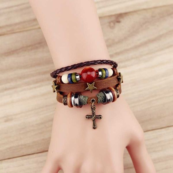 leather personality bracelet male female woven red solanum diphyllum four-leaf clover leaf hand jewelry, Golden;silver
leather personality bracelet male female woven red solanum diphyllum four-leaf clover leaf hand jewelry, Golden;silver