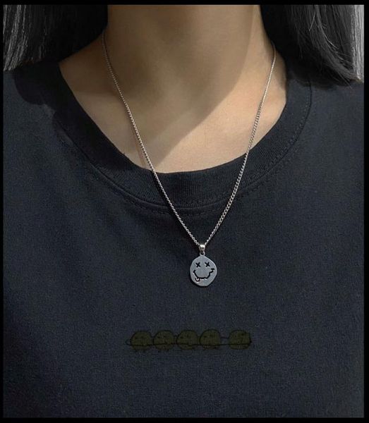 smile face necklace women chain figure pendant necklaces girl jewelry silver color trendy kpop zinc alloy collares1442579
smile face necklace women chain figure pendant necklaces girl jewelry silver color trendy kpop zinc alloy collares1442579