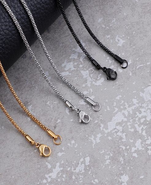 2mm popcorn chains necklace goldsilverblack stainless steel whole chain necklaces fashion jewelry custom accepted1114755, Silver
2mm popcorn chains necklace goldsilverblack stainless steel whole chain necklaces fashion jewelry custom accepted1114755, Silver