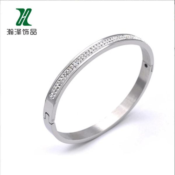 tennis simple new women's titanium steel bracelet silver embedding diamond personalized sky star bracelet, Golden;silver
tennis simple new women's titanium steel bracelet silver embedding diamond personalized sky star bracelet, Golden;silver