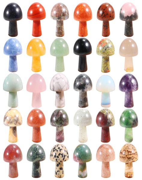 small natural quartz stone mini mushroom carving crystal healing decoration crafts1150449, Black
small natural quartz stone mini mushroom carving crystal healing decoration crafts1150449, Black