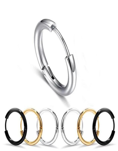 whole titanium steel men039s smooth hoop earrings jewelry 10mm 12mm 14mm 16mm 18mm 20mm 18kblackwhite color2591525, Golden;silver
whole titanium steel men039s smooth hoop earrings jewelry 10mm 12mm 14mm 16mm 18mm 20mm 18kblackwhite color2591525, Golden;silver