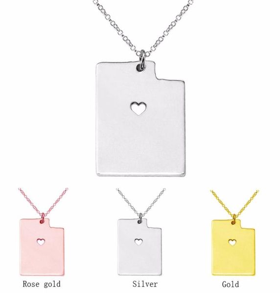 utah state map pendant necklace charm pendant necklaces with a heart statement necklace jewelry 3 colors9371147, Silver
utah state map pendant necklace charm pendant necklaces with a heart statement necklace jewelry 3 colors9371147, Silver