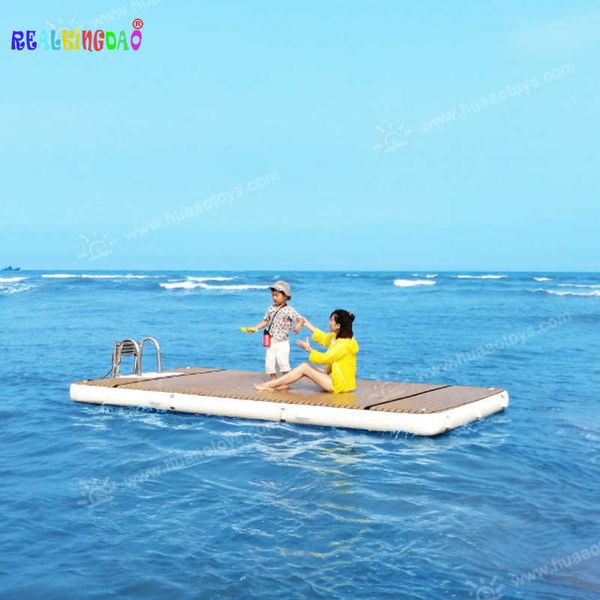 inflatable water mats floating teak platform with ladder float island manufacture
inflatable water mats floating teak platform with ladder float island manufacture