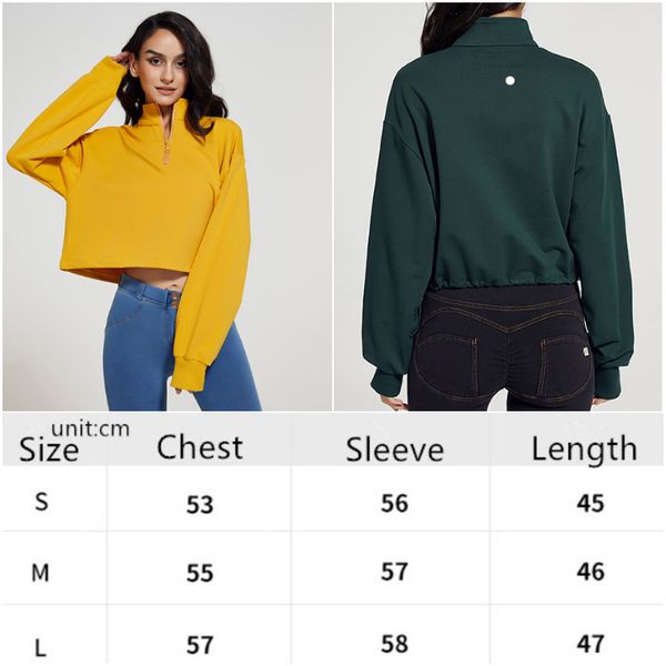 ll-f169 sweatshirts exercise fitness wear womens yoga outfit stand collar sweatshirt sportswear outer outdoor apparel casual running shirt, Black
ll-f169 sweatshirts exercise fitness wear womens yoga outfit stand collar sweatshirt sportswear outer outdoor apparel casual running shirt, Black