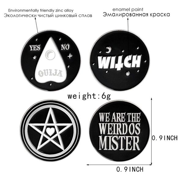 witch enamel pins star moon ouija yes or no weirdos mister custom dark brooche denim shirt buckle badges gift friend3761788, Gray
witch enamel pins star moon ouija yes or no weirdos mister custom dark brooche denim shirt buckle badges gift friend3761788, Gray