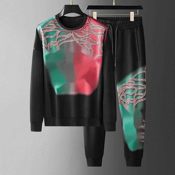 plus size men clothing diamond sweater pants suit vers designer tracksuit mens pullover sweaters crew neck sweatshirt casual hoodie sweatpan, Black
plus size men clothing diamond sweater pants suit vers designer tracksuit mens pullover sweaters crew neck sweatshirt casual hoodie sweatpan, Black