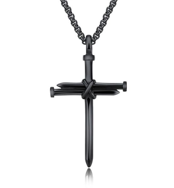 fashion stainless steel mens christian religious nail jewelry whole gold plated jesus cross pendant necklace for men3841344, Silver
fashion stainless steel mens christian religious nail jewelry whole gold plated jesus cross pendant necklace for men3841344, Silver