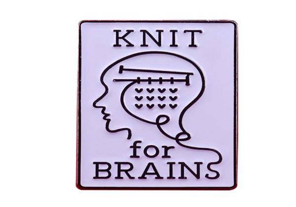 knit for brains enamel pin yarn crochet knit brooch yarn obsessed collector gift8388433, Gray
knit for brains enamel pin yarn crochet knit brooch yarn obsessed collector gift8388433, Gray