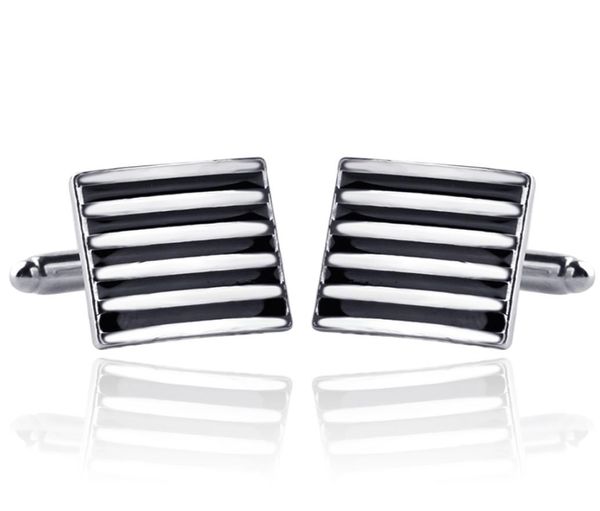 new arrive men039s shirt cufflinks metal men enamel stripe cuff links for wedding party fashion simple men sleeve shirt french 5113901, Silver
new arrive men039s shirt cufflinks metal men enamel stripe cuff links for wedding party fashion simple men sleeve shirt french 5113901, Silver