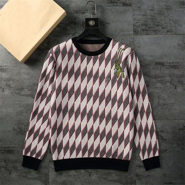 #7 designers sweater mens womens senior classic leisure autumn winter keep warm comfortable 09, White;black
