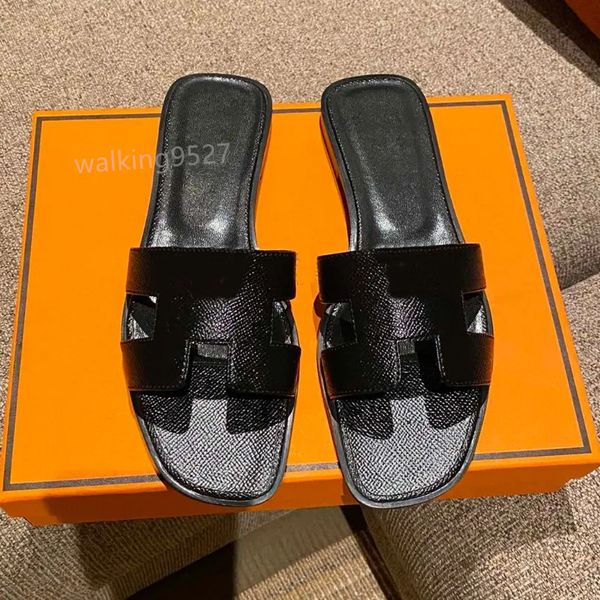 summer designer ladies sandals flat leather fashion beach bathroom women luxury slippers letter drag size 35-42 with box q8nd, Black
summer designer ladies sandals flat leather fashion beach bathroom women luxury slippers letter drag size 35-42 with box q8nd, Black