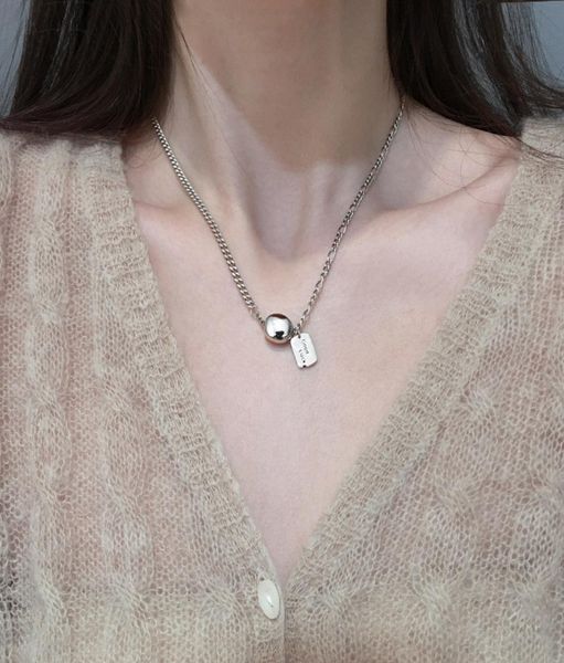 good luck tag ball necklace bracelet silver chains women necklaces fashion jewelry gift will and sandy7301050
good luck tag ball necklace bracelet silver chains women necklaces fashion jewelry gift will and sandy7301050