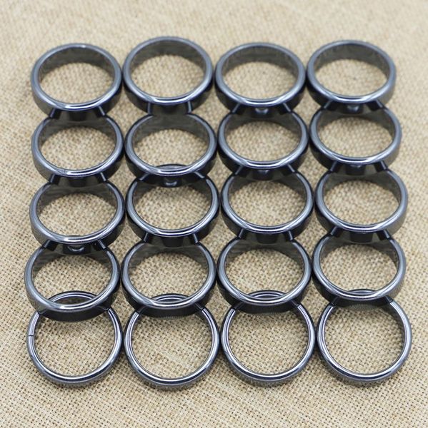 6mm band natural stone hematite rings flat arc black gallstone couple nonmagnetic aneis health care radiation protection gift3029706, Silver
6mm band natural stone hematite rings flat arc black gallstone couple nonmagnetic aneis health care radiation protection gift3029706, Silver