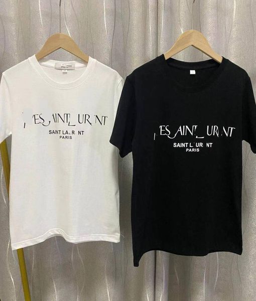 new mens tees women shirts summer solid crew neck loose letter shirts men womens short sleeve, Black;brown
new mens tees women shirts summer solid crew neck loose letter shirts men womens short sleeve, Black;brown