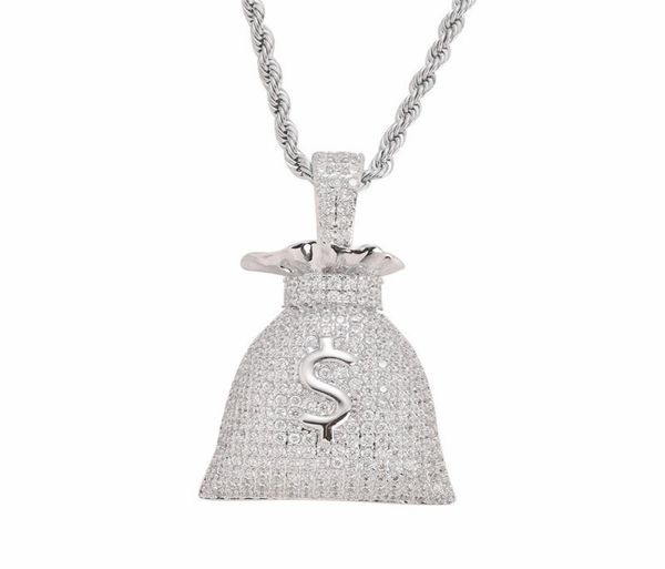 us dollar money bag pendant with tennis chain gold and silver color cubic zircon men039s hip hop necklace jewelry for gift6265912
us dollar money bag pendant with tennis chain gold and silver color cubic zircon men039s hip hop necklace jewelry for gift6265912