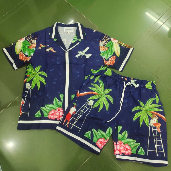 men's tracksuits 2023ss casablanca shorts shirt set men women hawaii beach seaside holiday short suit clothing y2k 230707, Gray
men's tracksuits 2023ss casablanca shorts shirt set men women hawaii beach seaside holiday short suit clothing y2k 230707, Gray
