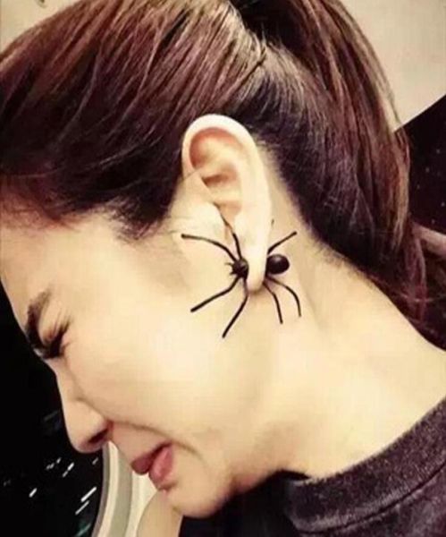 punk black spider earrings halloween 3d animal stud earrings european vintage fashion jewelry ear cuff earrings piercing jewelry8590275, Golden
punk black spider earrings halloween 3d animal stud earrings european vintage fashion jewelry ear cuff earrings piercing jewelry8590275, Golden