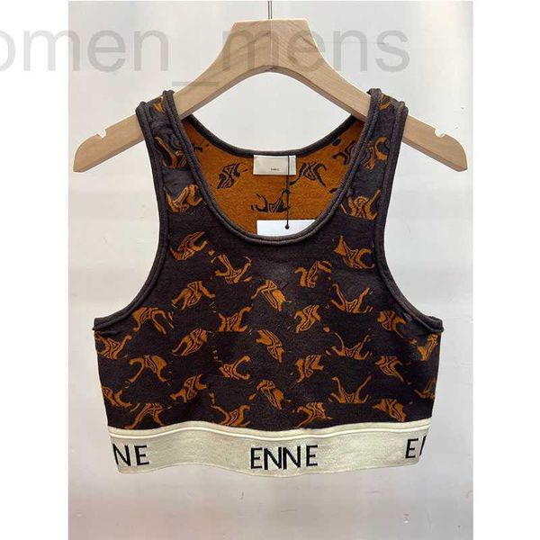women's tanks & camis designer luxury designer 2023 summer round neck sleeveless tank street wear pattern knit cropped for female casu, White
women's tanks & camis designer luxury designer 2023 summer round neck sleeveless tank street wear pattern knit cropped for female casu, White
