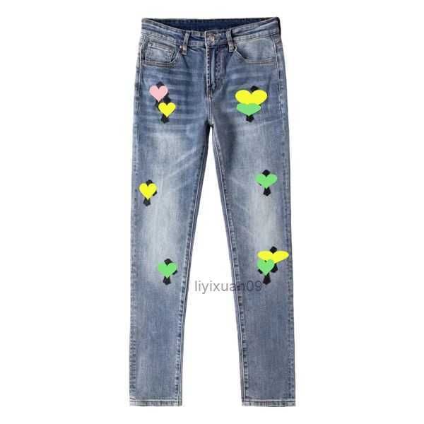 2023 ch designer jeans for womens mens make old washed pants straight trousers heart letter prints woman man casual long style bottoms 616a, Blue
2023 ch designer jeans for womens mens make old washed pants straight trousers heart letter prints woman man casual long style bottoms 616a, Blue