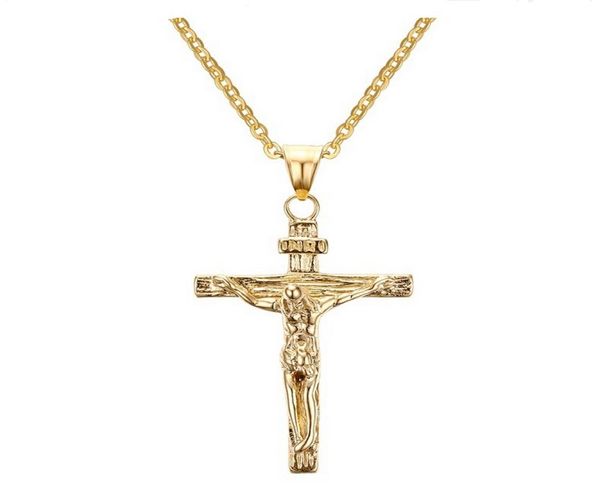 jesus piece pendant christian jewelry gift whole vintage stainless steel18k gold plated chain cross necklace men9186628, Silver
jesus piece pendant christian jewelry gift whole vintage stainless steel18k gold plated chain cross necklace men9186628, Silver
