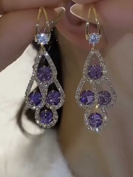fashion accessories purple mist fairy water drops ear buckle for women 2023 new trend small and fashionable high sense earrings light luxury, Golden
fashion accessories purple mist fairy water drops ear buckle for women 2023 new trend small and fashionable high sense earrings light luxury, Golden