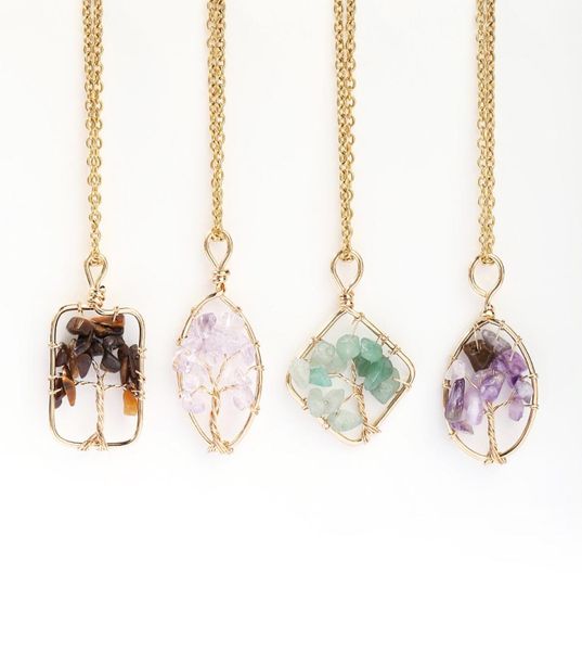 stone crystal charms necklaces copper twine tree of life wire wrap pendant amethyst tiger eye rose quartz whole jewelry for wo9655670, Silver
stone crystal charms necklaces copper twine tree of life wire wrap pendant amethyst tiger eye rose quartz whole jewelry for wo9655670, Silver