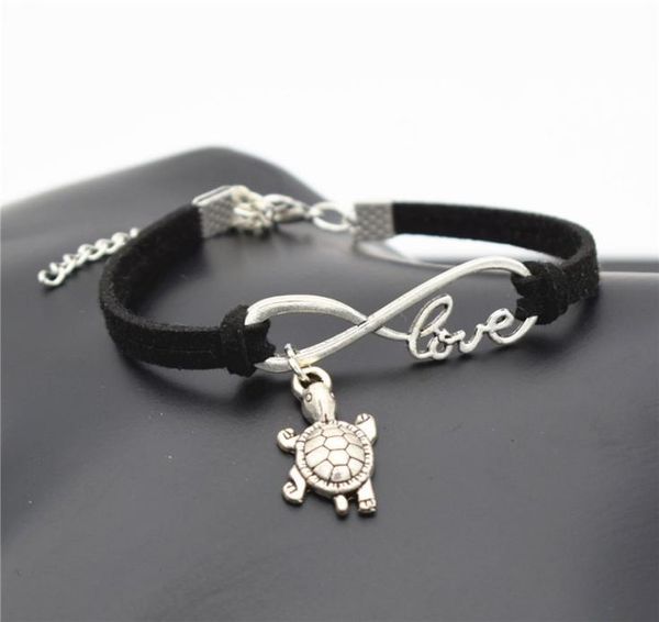 afshor chic 2018 beach lovely animals jewelry small tortoise cute silver sea turtle charms love infinity leather unique men bracel8666814, Golden;silver
afshor chic 2018 beach lovely animals jewelry small tortoise cute silver sea turtle charms love infinity leather unique men bracel8666814, Golden;silver