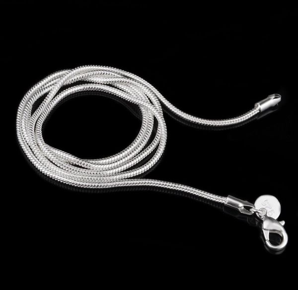 1mm 925 sterling silver plated snake chains necklace jewelry1282221
1mm 925 sterling silver plated snake chains necklace jewelry1282221