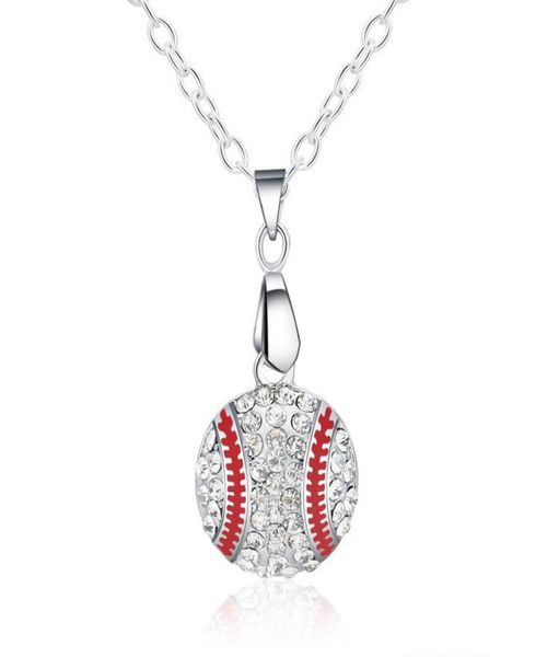 baseball necklace crystal pendant necklace women womens girls necklaces fashion designer jewelry whole gifts new1340687, Silver
baseball necklace crystal pendant necklace women womens girls necklaces fashion designer jewelry whole gifts new1340687, Silver