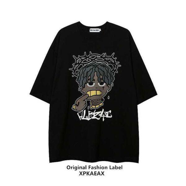 stussys men's t-shirt fashion brand american cartoon print couple lazy t-shirt oversize china-chic short sleeve, White;black
stussys men's t-shirt fashion brand american cartoon print couple lazy t-shirt oversize china-chic short sleeve, White;black