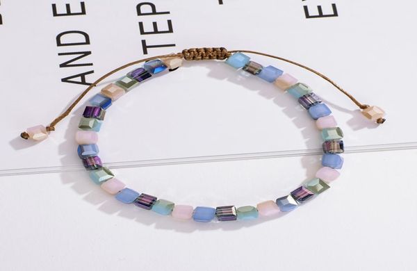 handmade weave beads bracelets bohemia thin bracelets glass crystal bracelets women beach jewelry adjustable charms friendship gif5271547, Golden;silver
handmade weave beads bracelets bohemia thin bracelets glass crystal bracelets women beach jewelry adjustable charms friendship gif5271547, Golden;silver