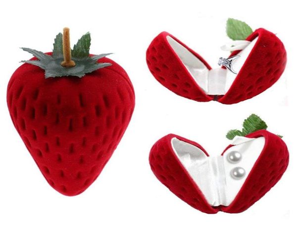 red strawberry box form velvet ring storage case jewelry box ring protector flocking gift box2235772, Black;white
red strawberry box form velvet ring storage case jewelry box ring protector flocking gift box2235772, Black;white