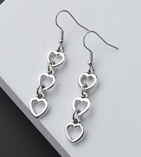 gothic dark style heart charms earrings rock metal jewellery design dangle earring for women girl punk folk art eardrop gifts1512079, Golden
gothic dark style heart charms earrings rock metal jewellery design dangle earring for women girl punk folk art eardrop gifts1512079, Golden