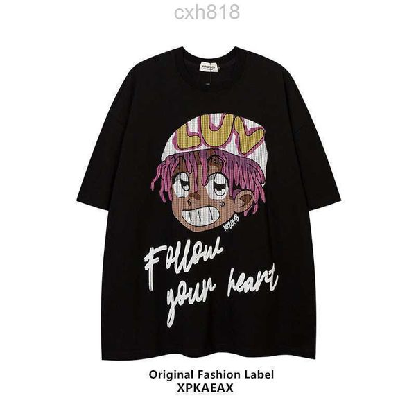 stussys men's t-shirt trendy brand european and american cartoon character print t-shirt hiphop hip hop fried street ruffian shuai loos, White;black
stussys men's t-shirt trendy brand european and american cartoon character print t-shirt hiphop hip hop fried street ruffian shuai loos, White;black