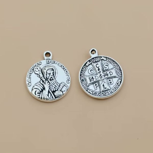 50pcs charms religious godfather cross pendant ancient silver findings craft for jewellery making necklace bracelet accessories a-375, Bronze;silver
50pcs charms religious godfather cross pendant ancient silver findings craft for jewellery making necklace bracelet accessories a-375, Bronze;silver