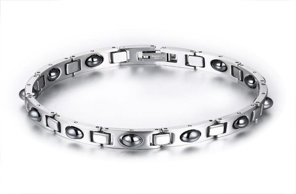 mens energy silver stainless steel silver hematite magnetic therapy power bracelet health wristband magnetic bracelet mens gi4404149, Black
mens energy silver stainless steel silver hematite magnetic therapy power bracelet health wristband magnetic bracelet mens gi4404149, Black