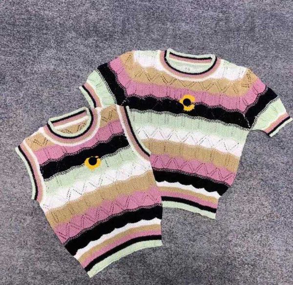 women's t-shirt designer 8color luxury designer casual knit short sleeve sweaters fashion wear classic pattern lady knitwear ladies sw, White
women's t-shirt designer 8color luxury designer casual knit short sleeve sweaters fashion wear classic pattern lady knitwear ladies sw, White
