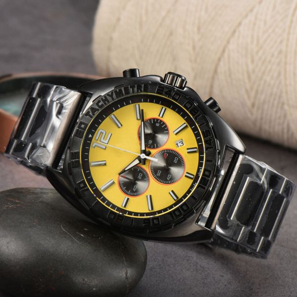 r mens watches chronograph quartz movement watch full stainless steel glass super luminous montre de luxe wristwatches, Slivery;brown
r mens watches chronograph quartz movement watch full stainless steel glass super luminous montre de luxe wristwatches, Slivery;brown