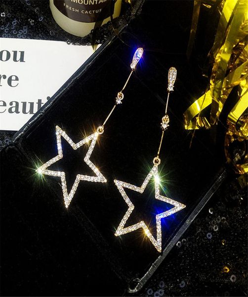 fashion brincos oorbellen bijoux rhinestone hollow long geometric drop earrings luxury crystal star earrings ladies jewelry9210048, Silver
fashion brincos oorbellen bijoux rhinestone hollow long geometric drop earrings luxury crystal star earrings ladies jewelry9210048, Silver