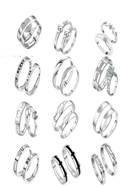 16 styles 925 sterling silver couple rings with rhinestone opening adjustable romance lovers rings for women and men fashion jewel8236061
16 styles 925 sterling silver couple rings with rhinestone opening adjustable romance lovers rings for women and men fashion jewel8236061