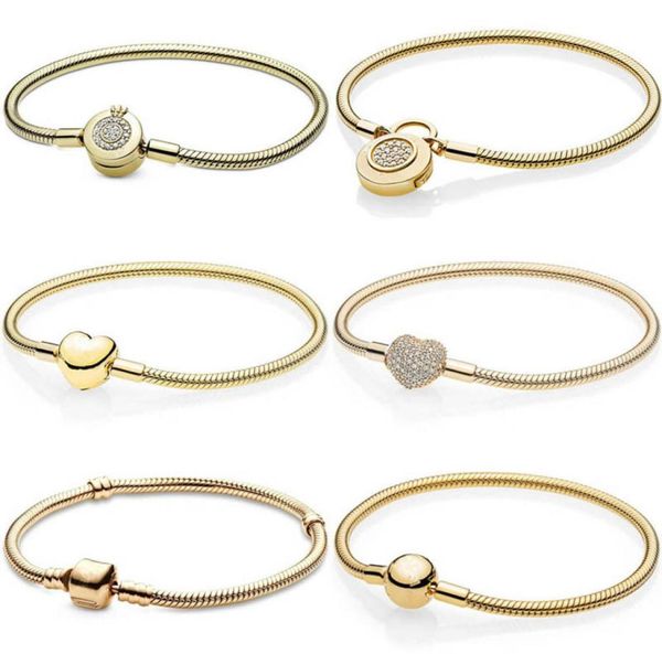 925 sterling silver shine crown o clasp pave heart ball barrel bracelet for pandora bead charm diy jewelry4647719, Golden;silver
925 sterling silver shine crown o clasp pave heart ball barrel bracelet for pandora bead charm diy jewelry4647719, Golden;silver