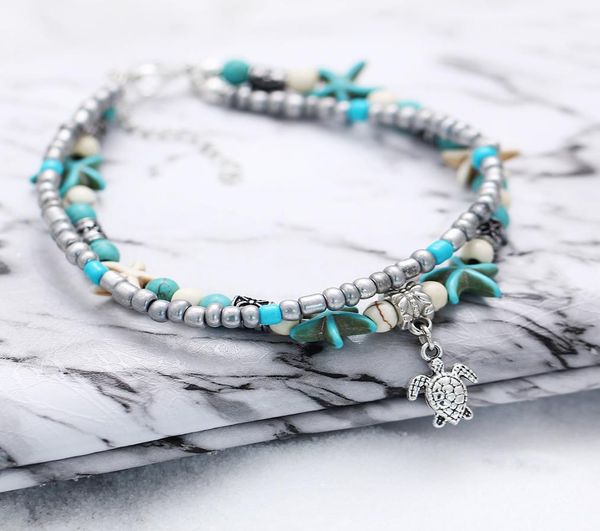 bohemian starfish turtle anklets for women boho elephant owl wave charm beads stone chain ankle bracelet on leg beach jewelry8759464, Red;blue
bohemian starfish turtle anklets for women boho elephant owl wave charm beads stone chain ankle bracelet on leg beach jewelry8759464, Red;blue